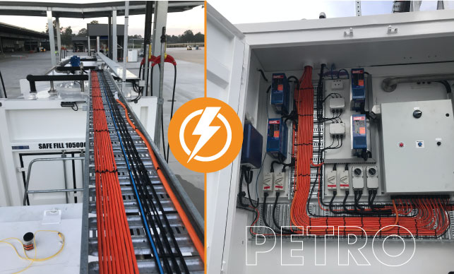 PETRO Industrial cable trunk and electrical engineering